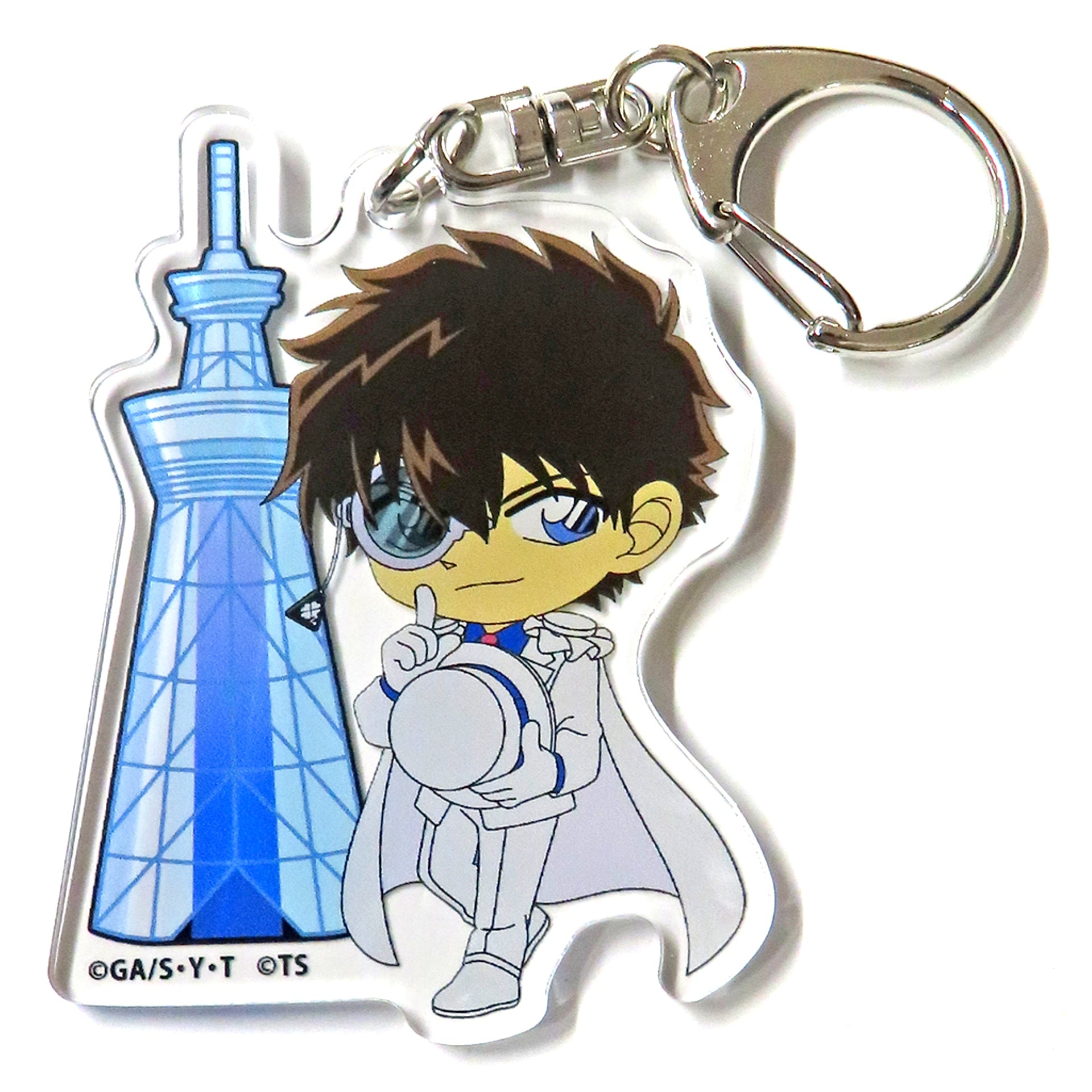 Kaito Kid Detective Conan x Tokyo Skytree Kirameki no Skytree Blind Acrylic Keychain [USED]