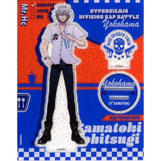 Samatoki Aohitsugi Hypnosis Mic: Division Rap Battle Holographic Acrylic Stand MOVIE CAFE ver. [USED]