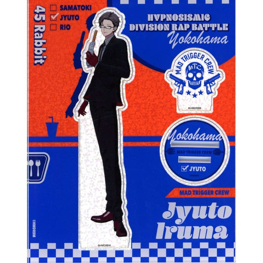 Jyuto Iruma Hypnosis Mic: Division Rap Battle Holo Acrylic Stand MOVIE CAFE Ver. [USED]