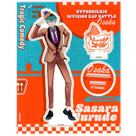Sasara Nurude Holographic Acrylic Stand MOVIE CAFE Ver. Hypnosis Mic: Division Rap Battle MOVIE CAFE [USED]
