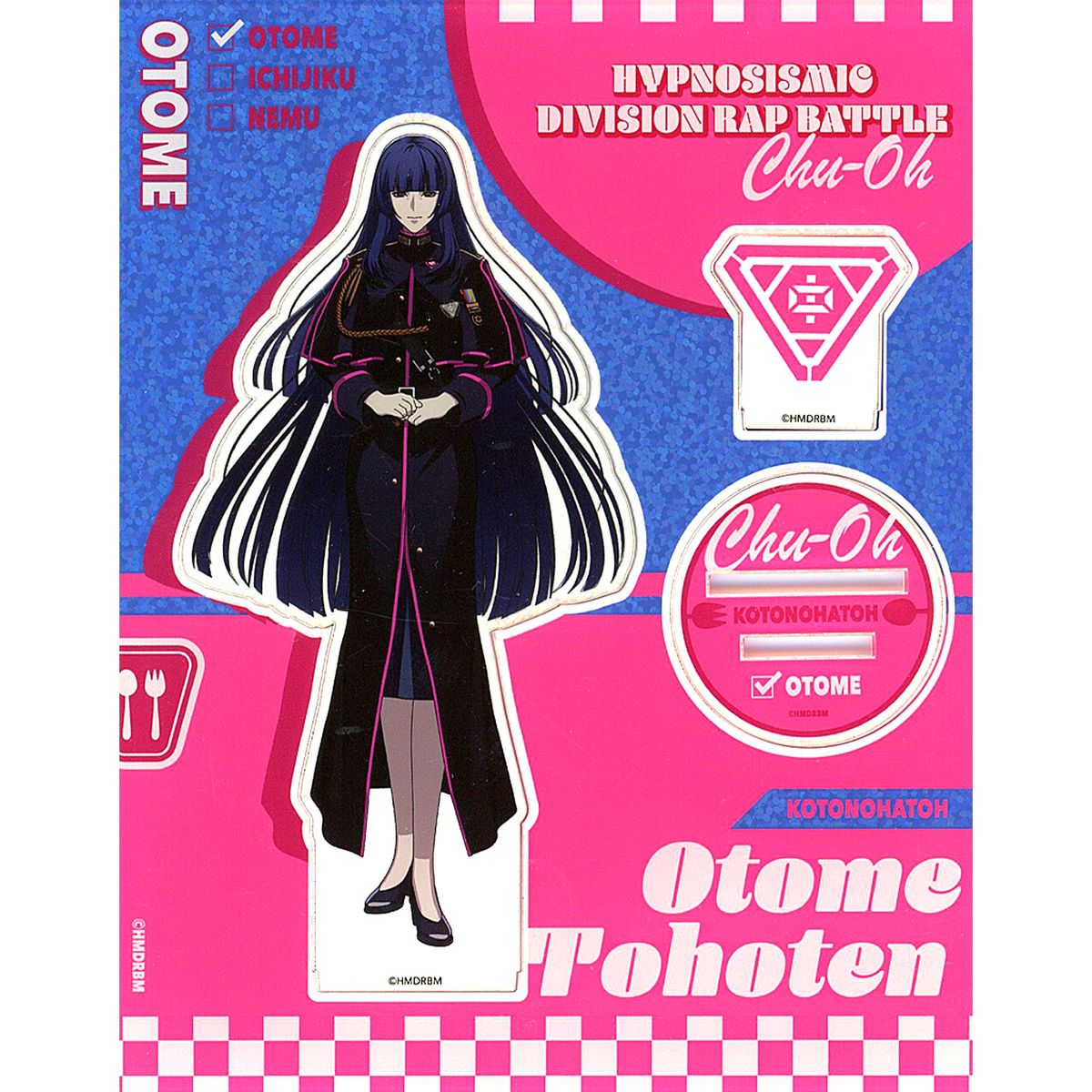 Otome Tohoten Hypnosis Mic: Division Rap Battle Holo Acrylic Stand MOVIE CAFE Ver. [USED]