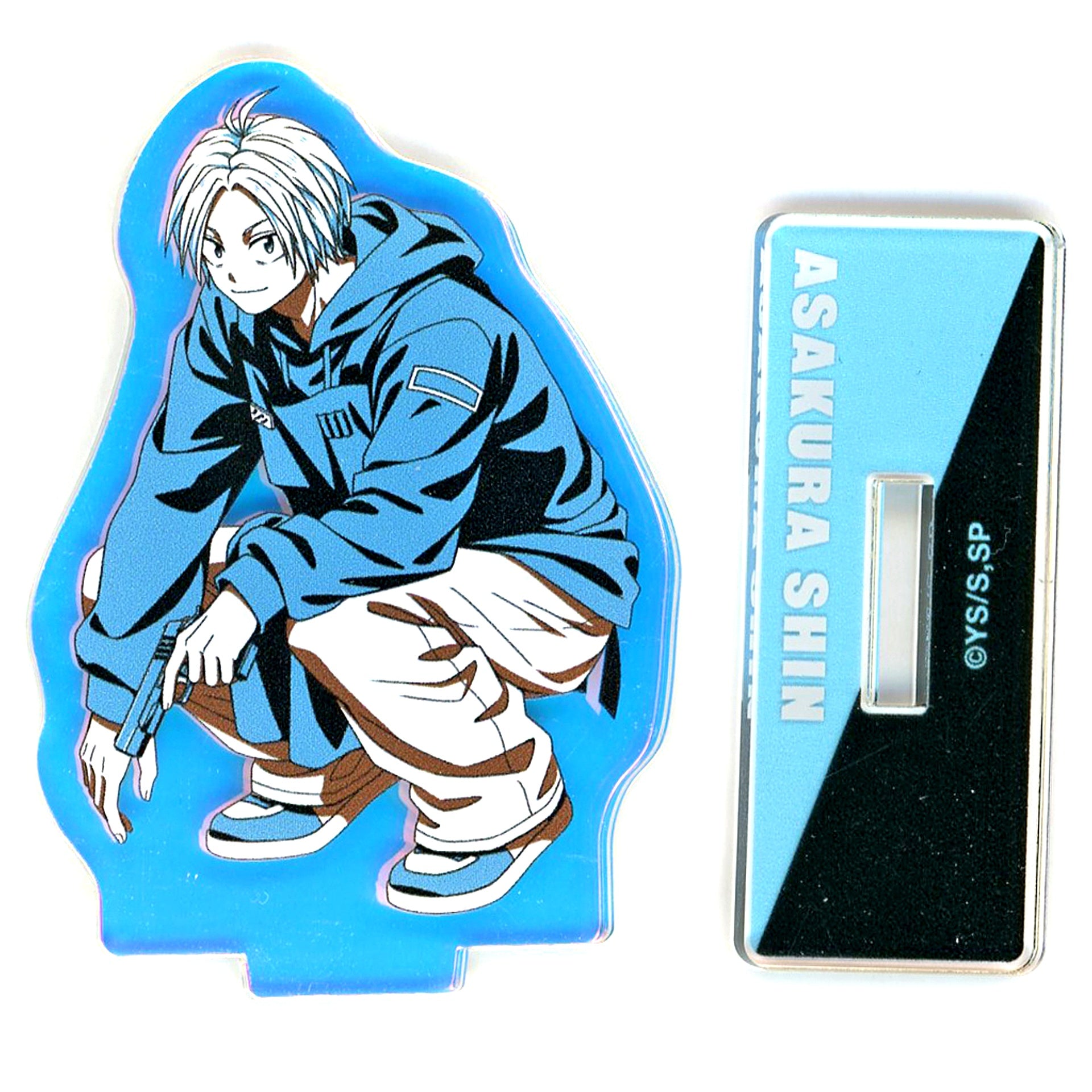 Shin Asakura SAKAMOTO DAYS One-Tone Color Aurora Acrylic Stand [USED]