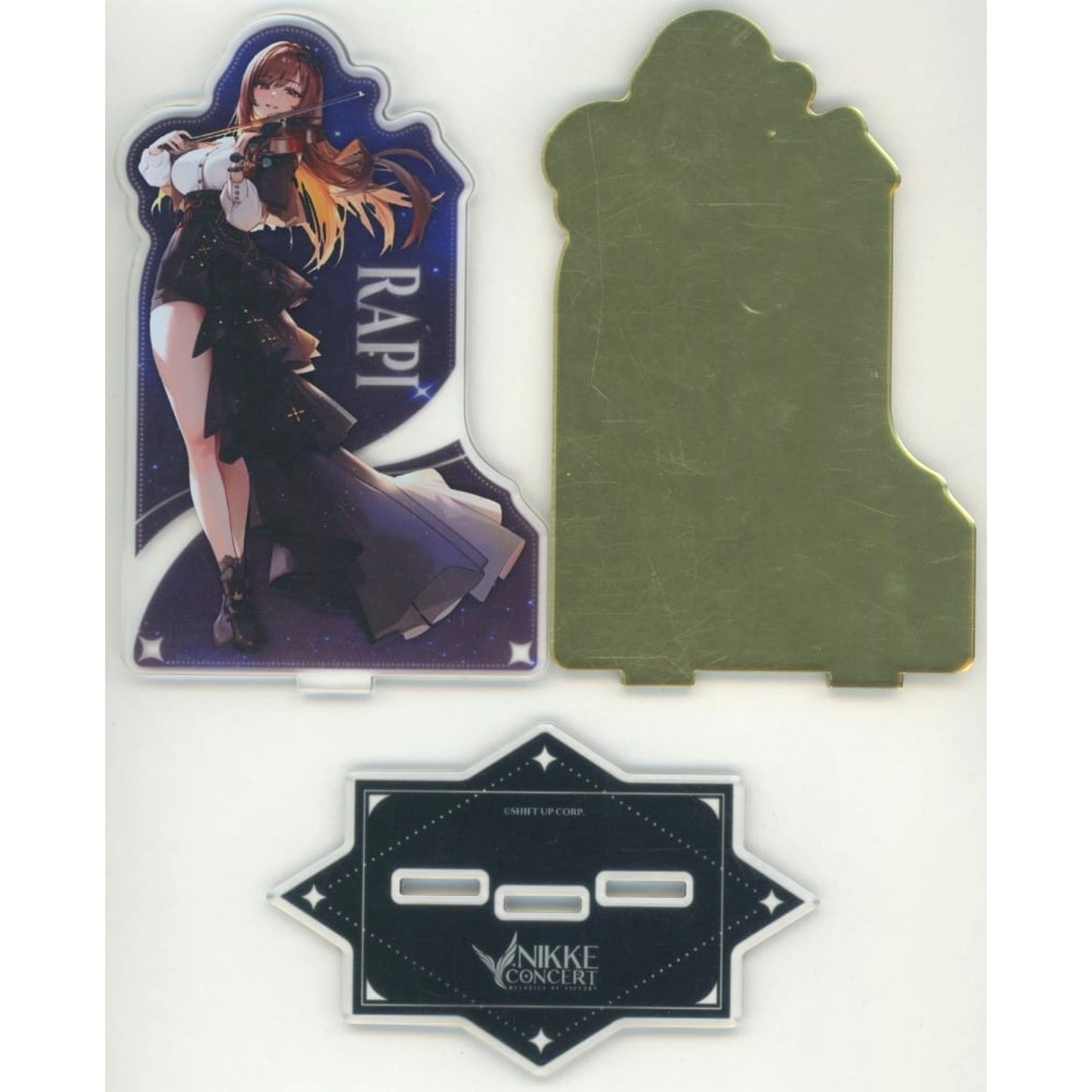 Rapi Goddess of Victory NIKKE Mirror Acrylic Stand Orchestral Concert Melodies of Victory [USED]