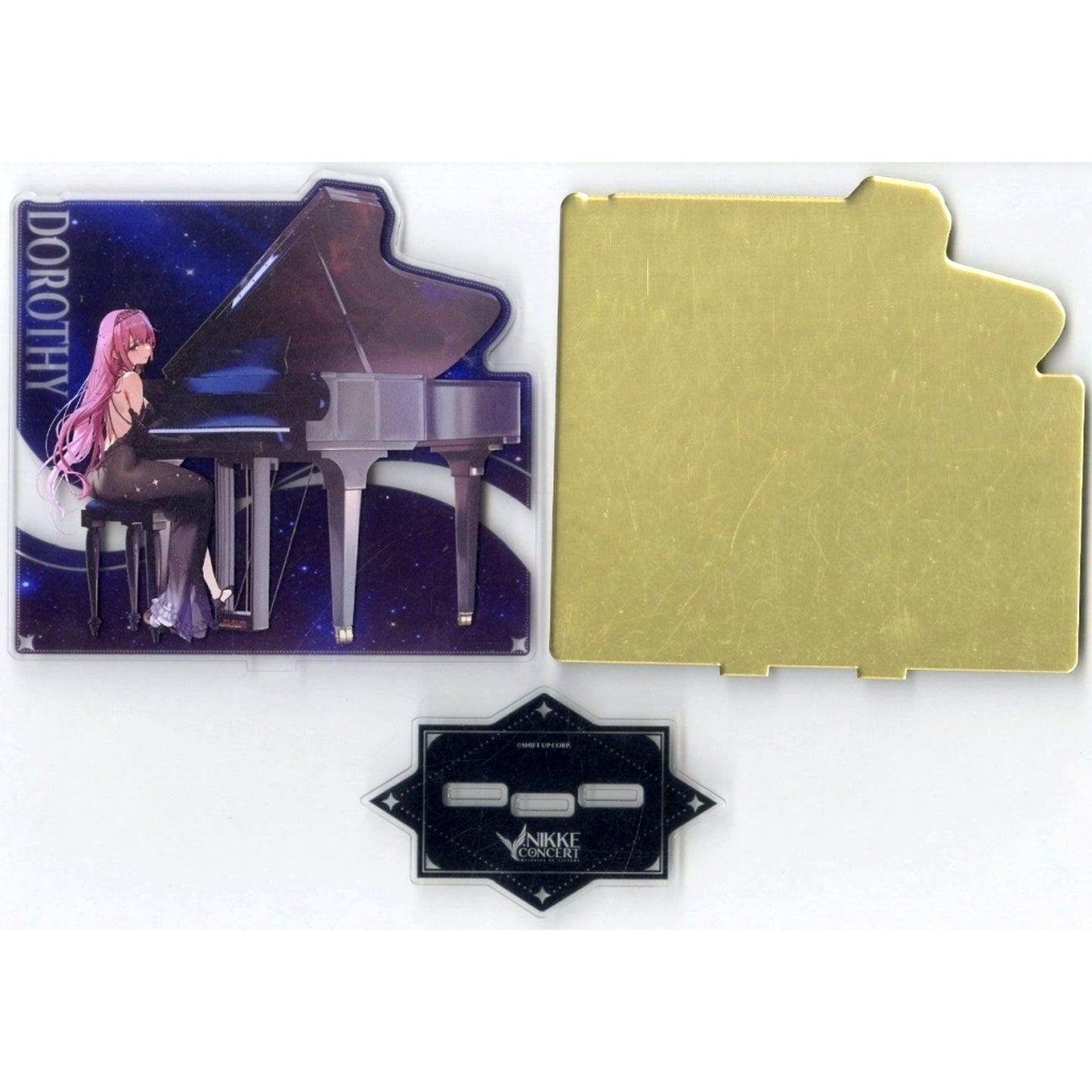 Dorothy Goddess of Victory: Nikke Mirror Acrylic Stand ORCHESTRAL CONCERT MELODIES OF VICTORY [USED]