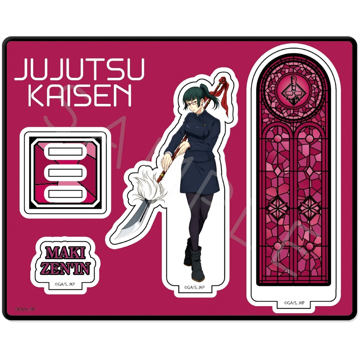 Maki Zenin TD Acrylic Stand Jujutsu Kaisen Season 2 Wave 4 [USED]