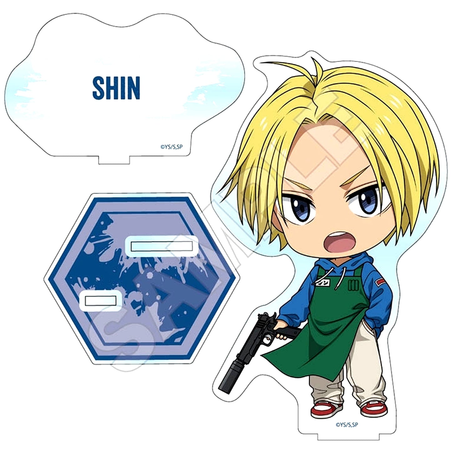 Shin Asakura Sakamoto Days Mini Stand Breeze Acrylic Stand [USED]