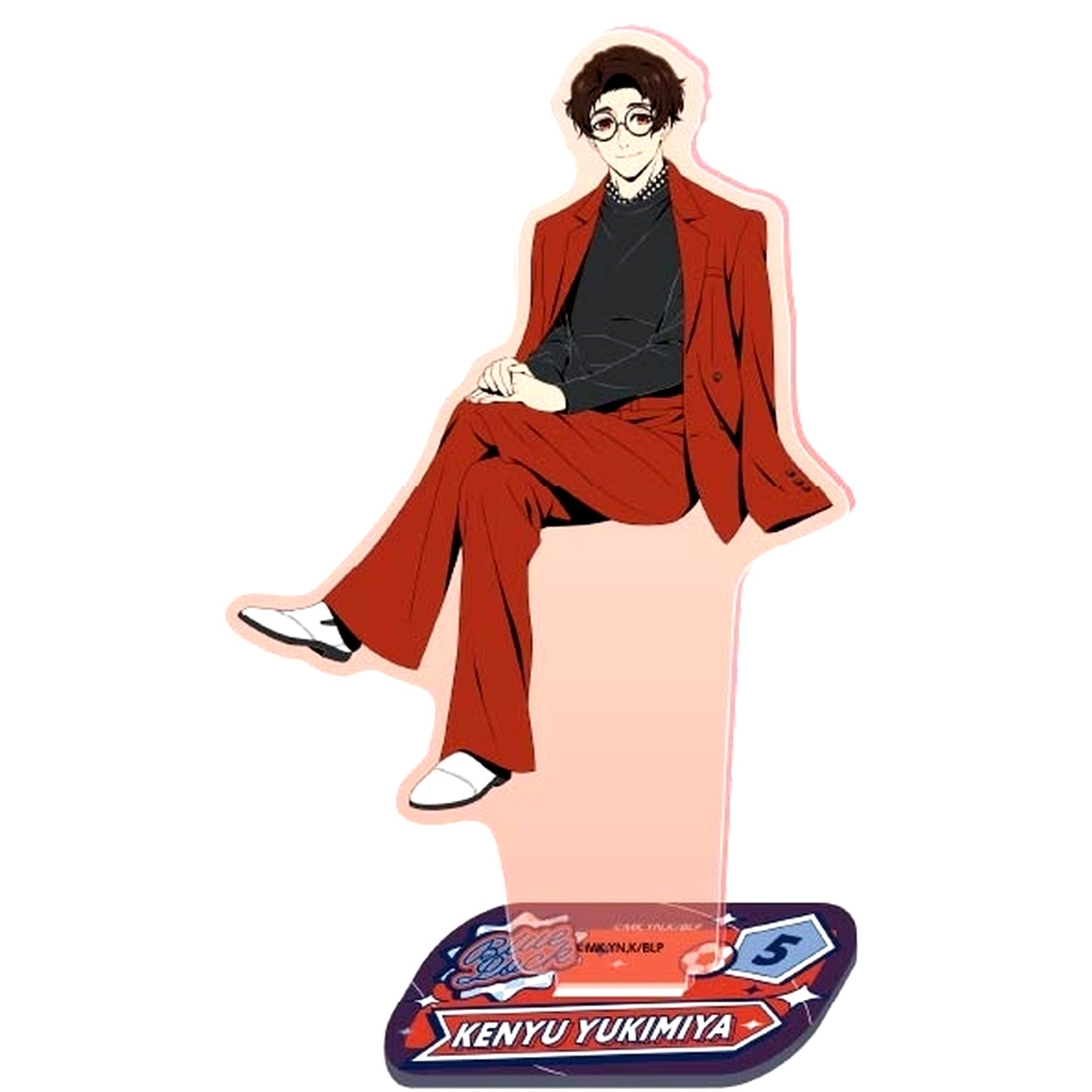 Kenyu Yukimiya 5. Acrylic Stand Blue Lock [USED]