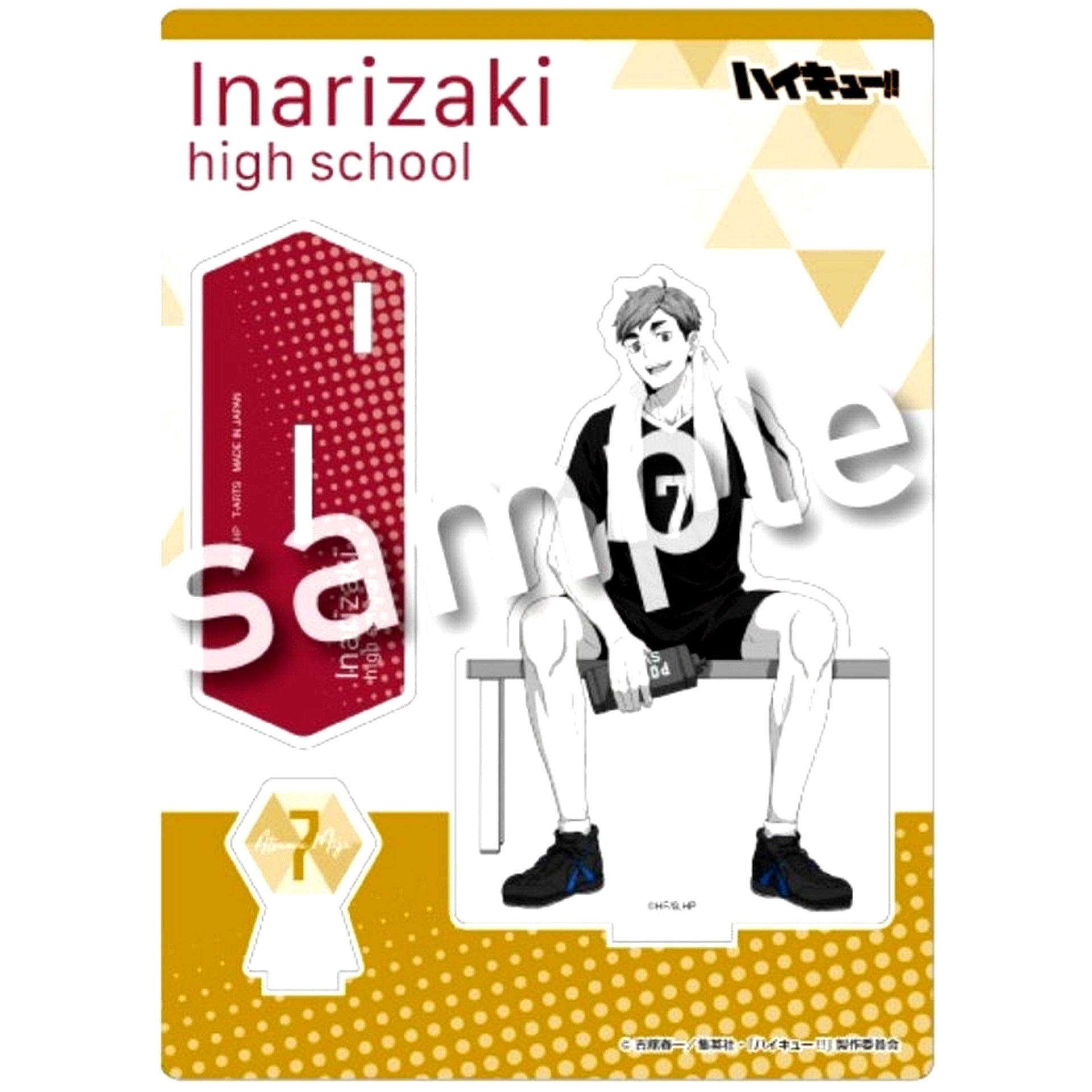 Atsumu Miya break time Acrylic Stand Plate Haikyu!! [USED]