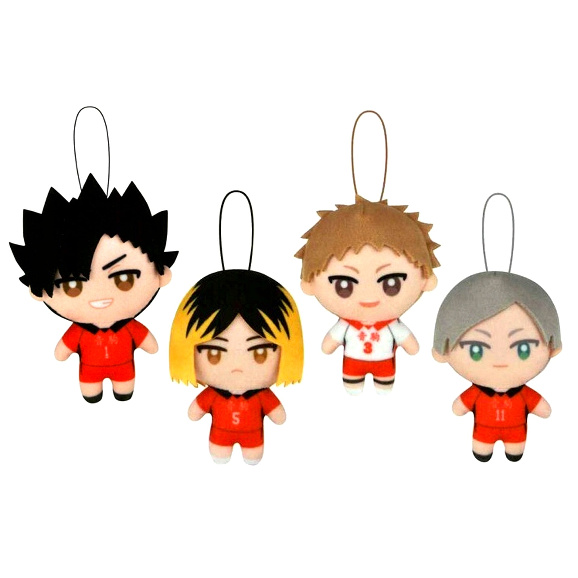 Set of 4 Haikyu!! Kapukko Friends 2 [USED]