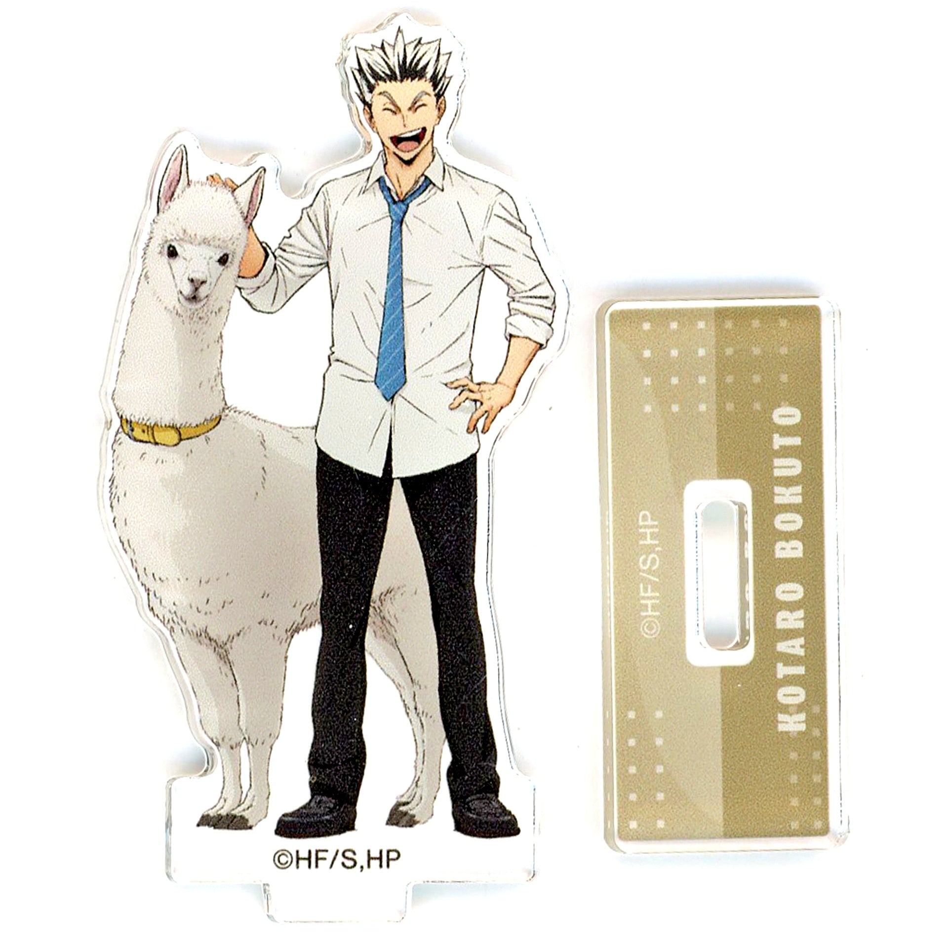 Kotaro Bokuto - Full Body Haikyu!! x Tobu Zoo 2025 Newly Drawn Interaction with Animals Ver. Trading Acrylic Stand [USED]
