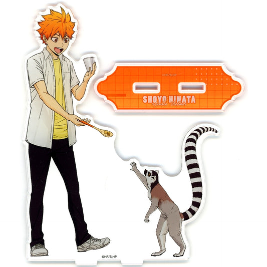 Shoyo Hinata Newly Drawn Interaction with Animals Ver. BIG Acrylic Stand Haikyu!! x Tobu Zoo 2025 [USED]