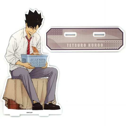 Tetsuro Kuroo Newly Drawn Animal Interaction Ver. Extra Large Acrylic Stand Haikyu!! x Tobu Zoo 2025 [USED]