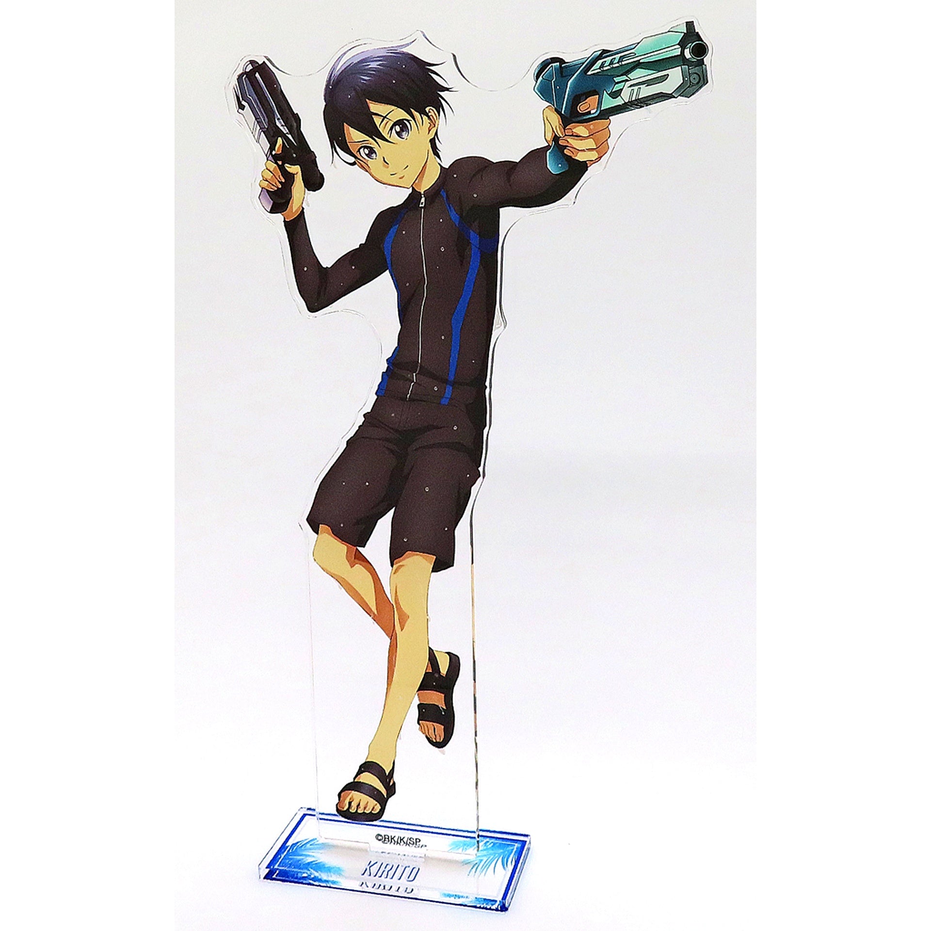 Kirito Illustration Water Gun Battle ver. Sword Art Online BIG Acrylic Stand POP UP SHOP in AmiAmi vol.II [USED]