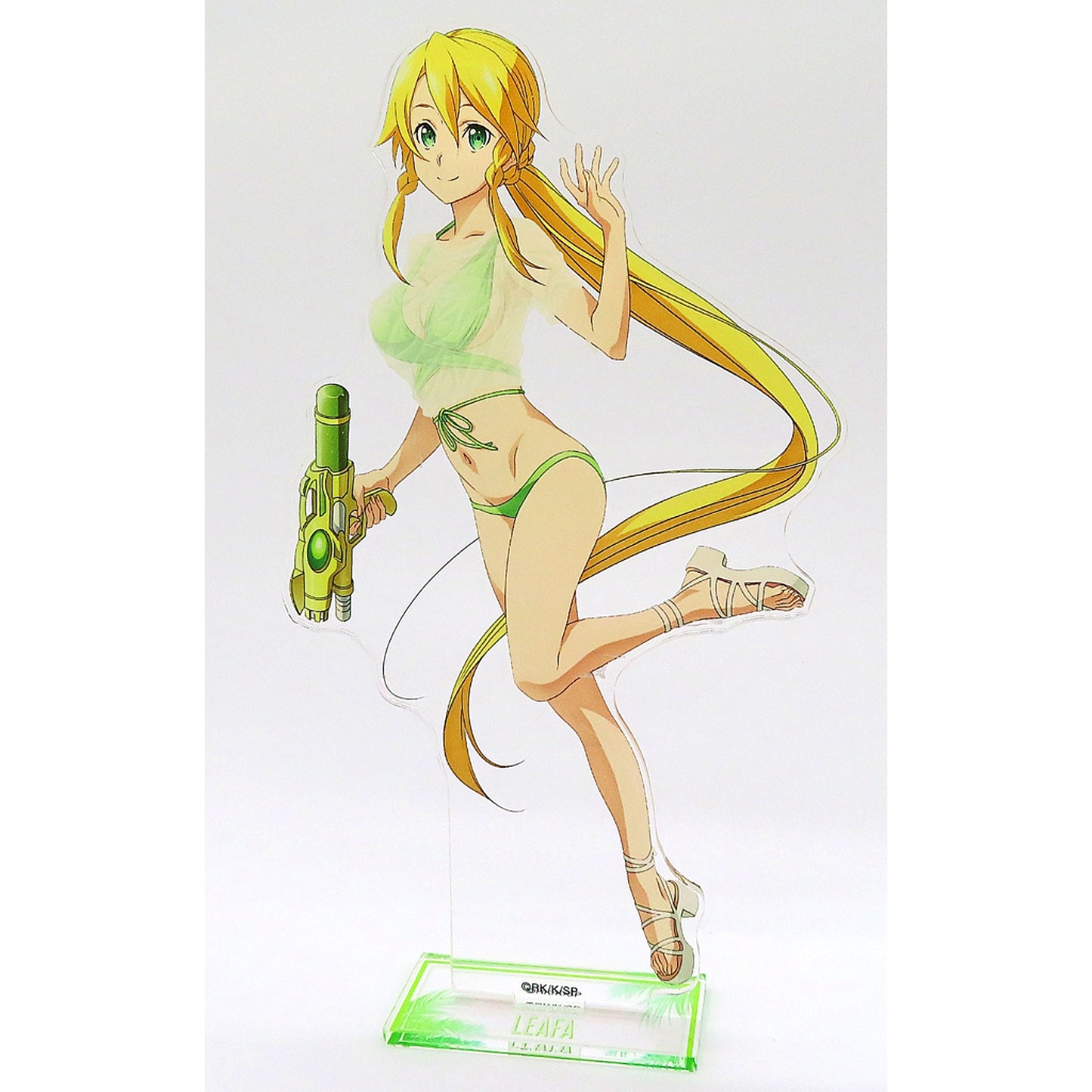 Leafa Illustration Water Gun Battle ver. Sword Art Online BIG Acrylic Stand POP UP SHOP in AmiAmi vol.II [USED]