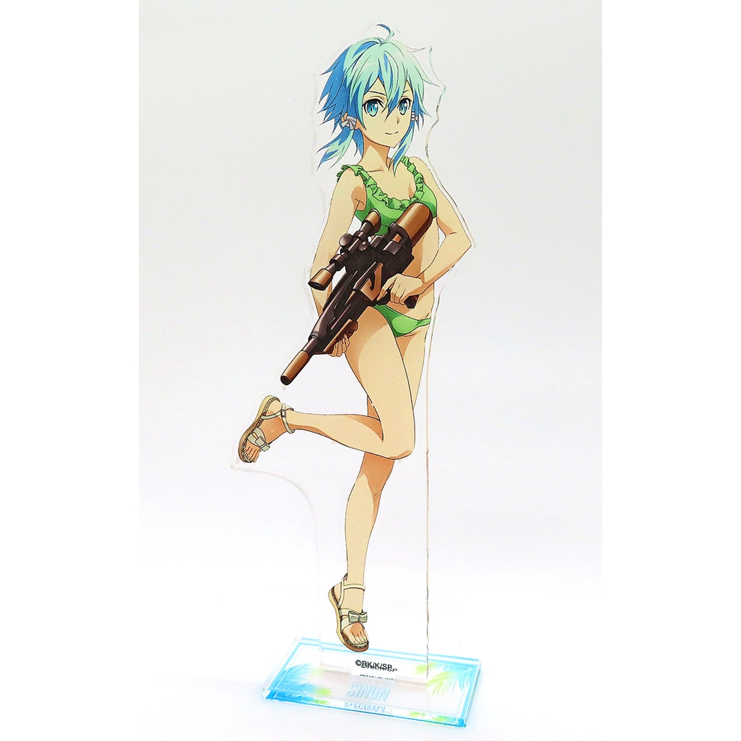 Sinon Illustration Water Gun Battle ver. Sword Art Online BIG Acrylic Stand POP UP SHOP in AmiAmi vol.II [USED]