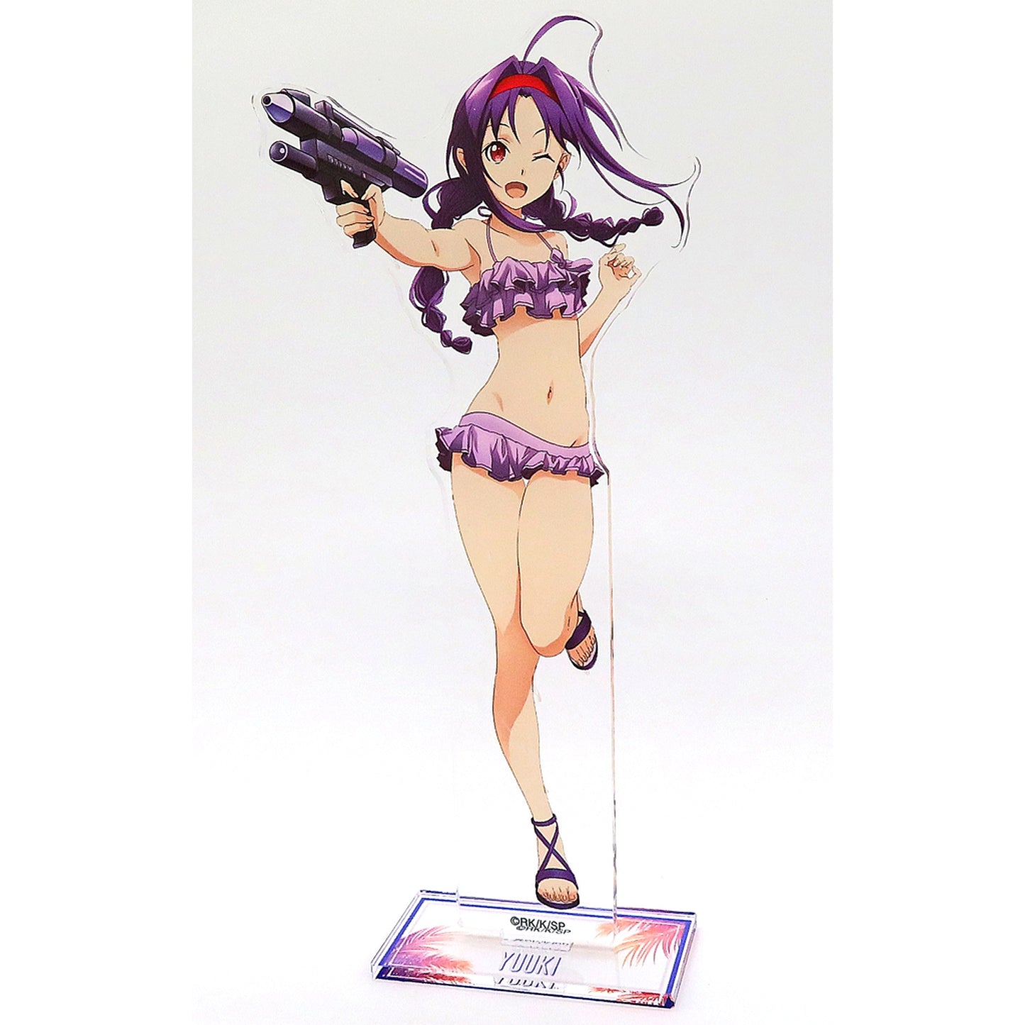 Yuuki Illustration Water Gun Battle Ver. BIG Acrylic Stand Sword Art Online POP UP SHOP in AmiAmi Vol.II [USED]