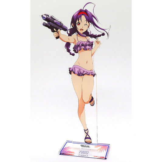 Yuuki Illustration Water Gun Battle Ver. BIG Acrylic Stand Sword Art Online POP UP SHOP in AmiAmi Vol.II [USED]