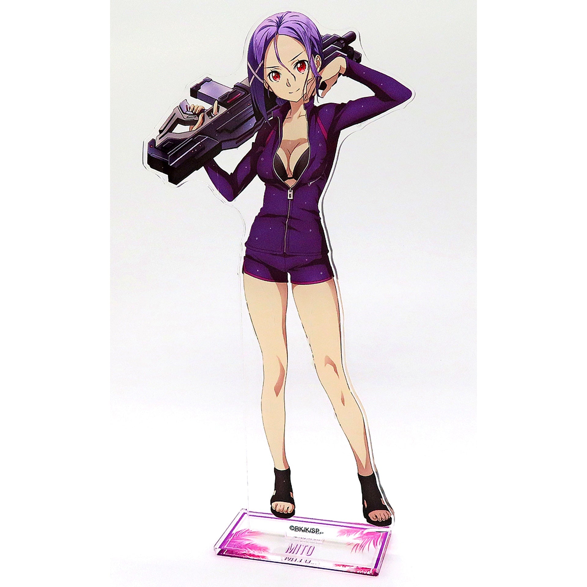 Mito Illustration Water Gun Battle ver. Sword Art Online BIG Acrylic Stand POP UP SHOP in AmiAmi vol.II [USED]