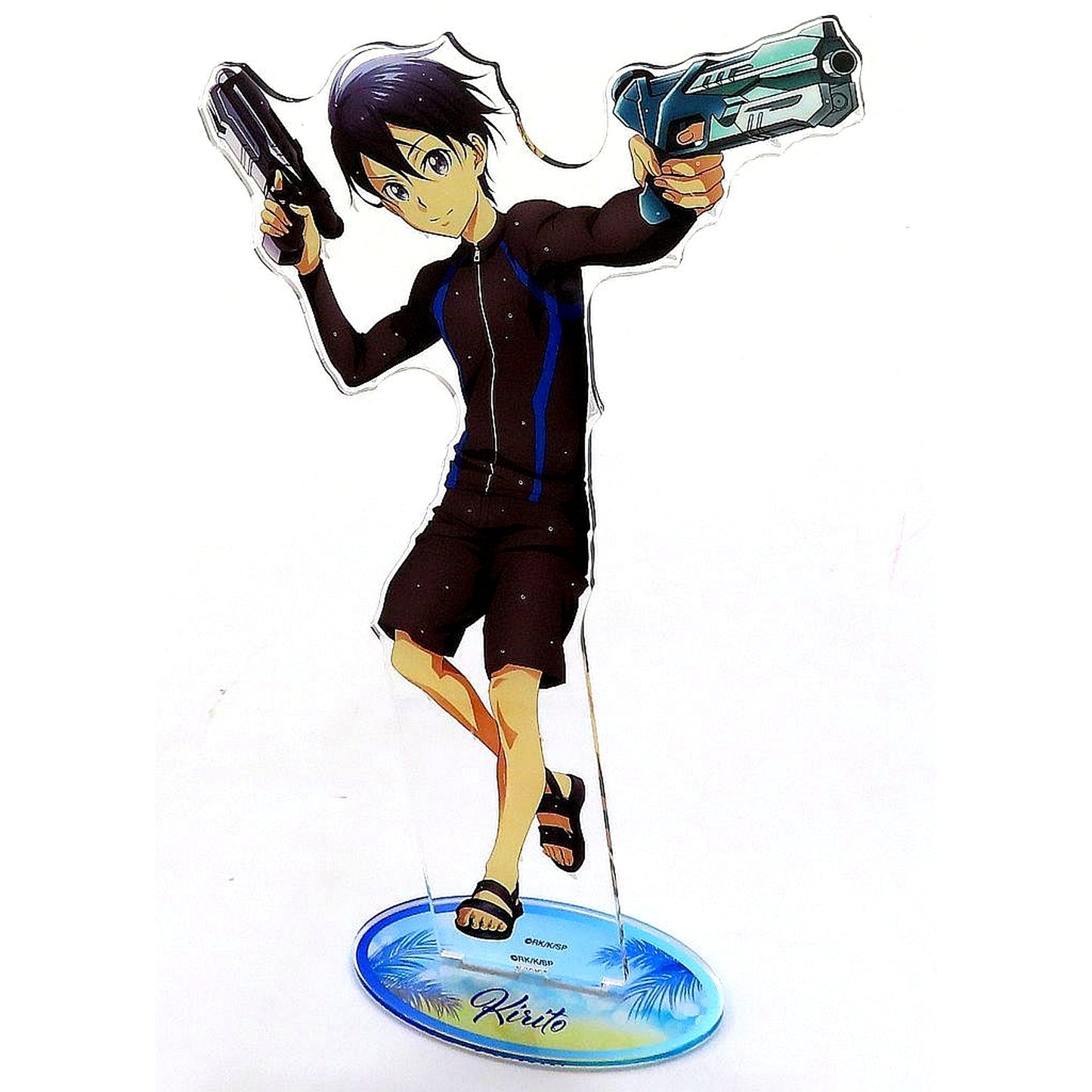 Kirito Illustration Water Gun Battle ver. Sword Art Online Oversized Acrylic Stand POP UP SHOP in AmiAmi vol.II [USED]