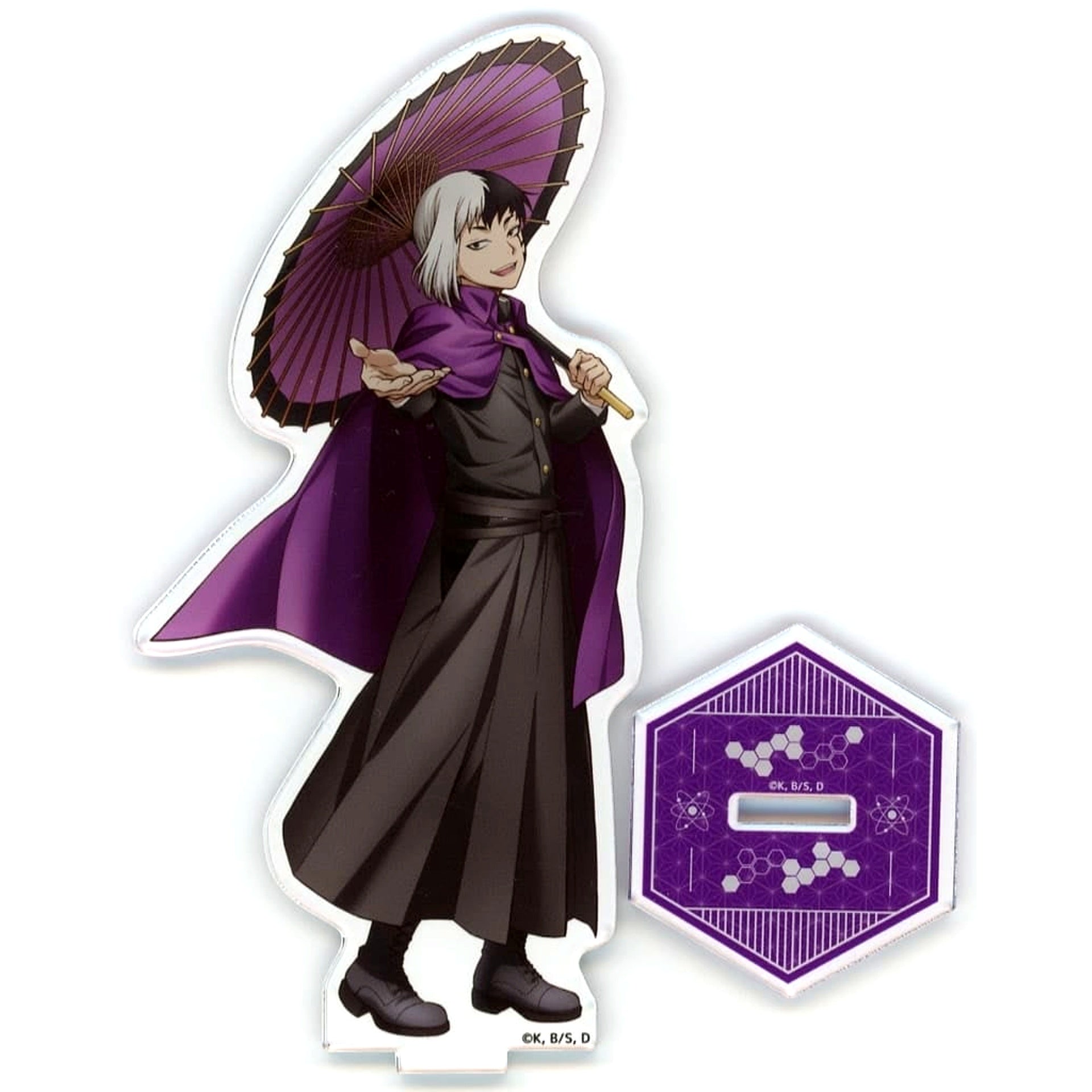 Gen Asagiri Dr.STONE Acrylic Stand Marukuji Taisho Roman Daikichi-2 [USED]