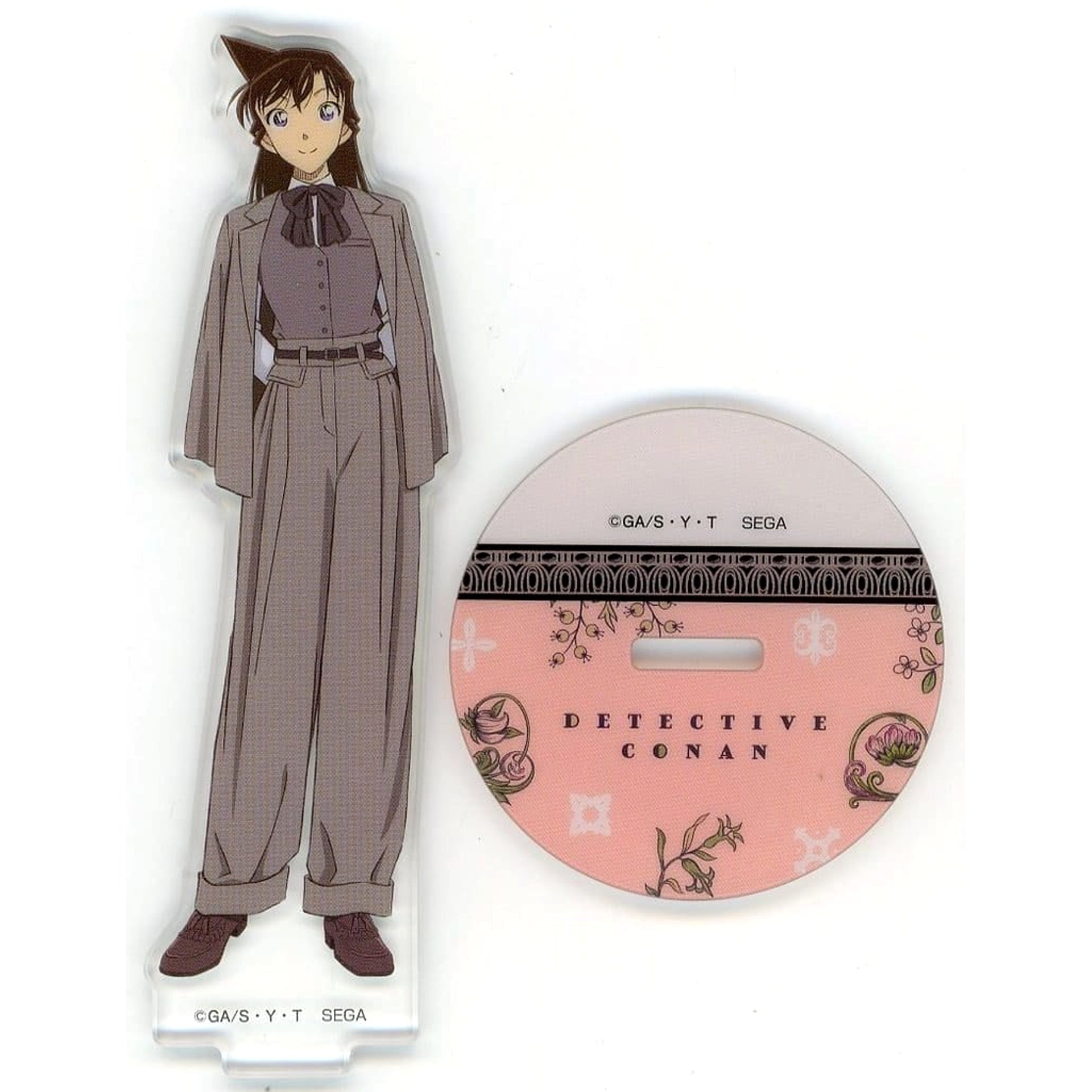 Detective Conan Mori Ran Sega Lucky Kuji Vintage Look Acrylic Stand Prize F [USED]
