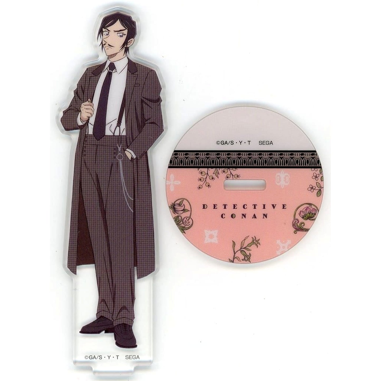 Detective Conan Takaaki Morofushi Sega Lucky Kuji Vintage Look Acrylic Stand Prize F [USED]