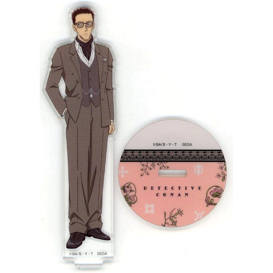 Detective Conan Yuya Kazami Sega Lucky Kuji Vintage Look Acrylic Stand Prize F [USED]