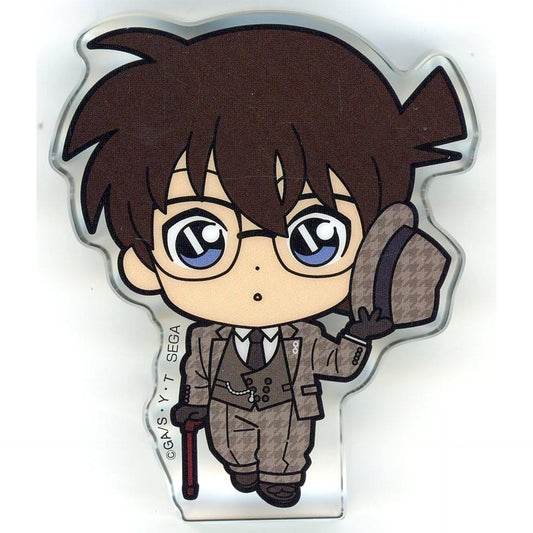 Detective Conan Conan Edogawa Sega Lucky Kuji Vintage Look Acrylic Block Prize I [USED]
