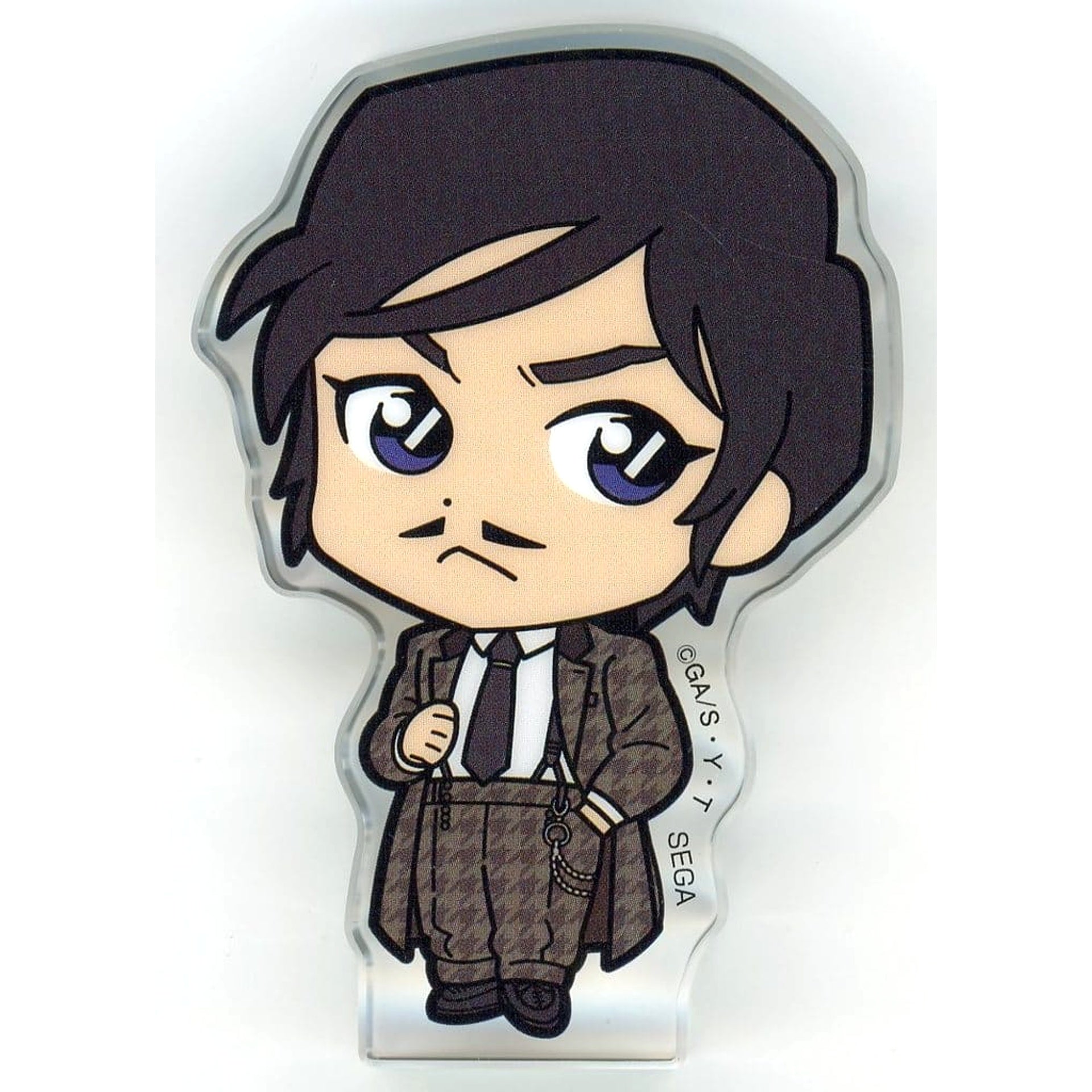 Detective Conan Takaaki Morofushi Sega Lucky Kuji Vintage Look Acrylic Block Prize I [USED]