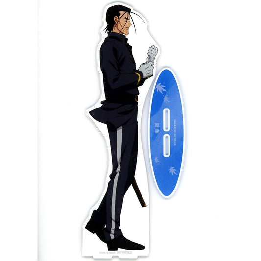 Hajime Saito Rurouni Kenshin: Meiji Swordsman Romantic Story Kyoto Disturbance Newly Illustrated Each One's Path Ver. Ichigeki Collection Kuji Extra Large Acrylic Stand Prize A Super Ichigeki Hit Prize [USED]