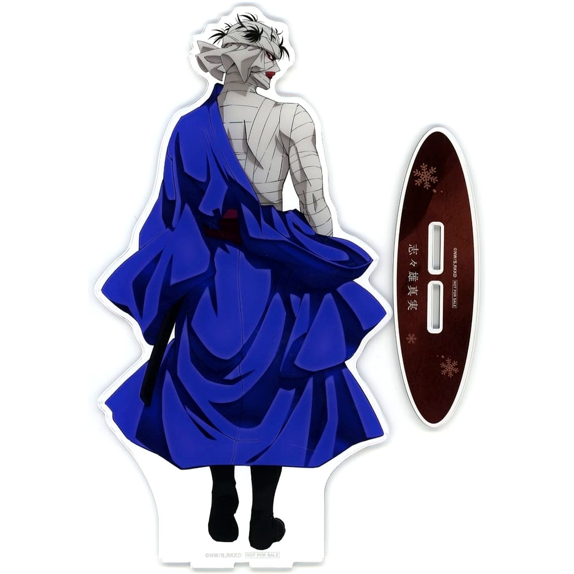 Makoto Shishio Rurouni Kenshin: Meiji Swordsman Romantic Story Kyoto Disturbance Newly Illustrated Each One's Path Ver. Ichigeki Collection Kuji Extra Large Acrylic Stand Prize A Super Ichigeki Hit Prize [USED]