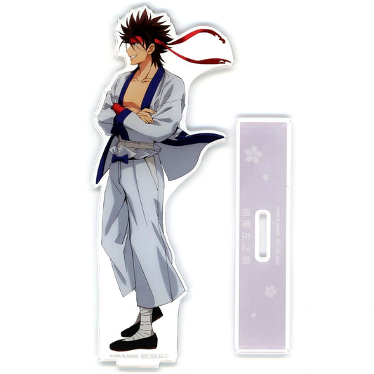 Sanosuke Sagara Rurouni Kenshin: Meiji Swordsman Romantic Story Kyoto Disturbance Newly Illustrated Each One's Path Ver. Ichigeki Collection Kuji Big Acrylic Stand Prize B Ichigeki Hit Prize [USED]