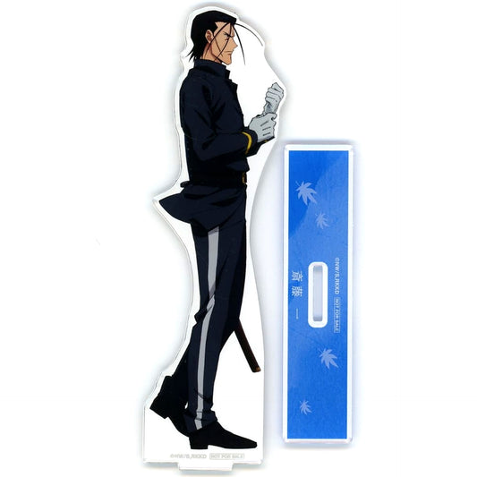 Hajime Saito Rurouni Kenshin: Meiji Swordsman Romantic Story Kyoto Disturbance Newly Illustrated Each One's Path Ver. Ichigeki Collection Kuji Big Acrylic Stand Prize B Ichigeki Hit Prize [USED]