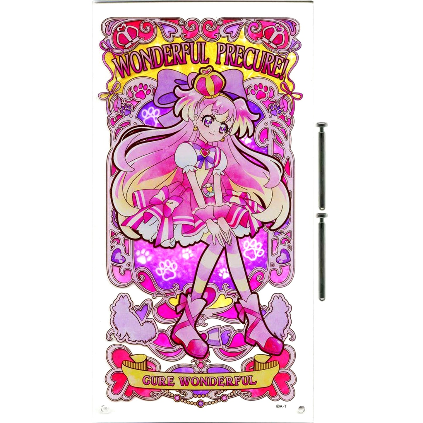 Cure Wonderful Wonderful Precure! Acrylic Art Board Embrace the Memoryful [USED]