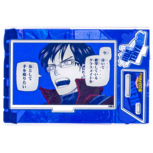Tenya Iida My Hero Academia Birthday Famous Scene Diorama Figure kirat Foil-Stamped Acrylic 2025 [USED]