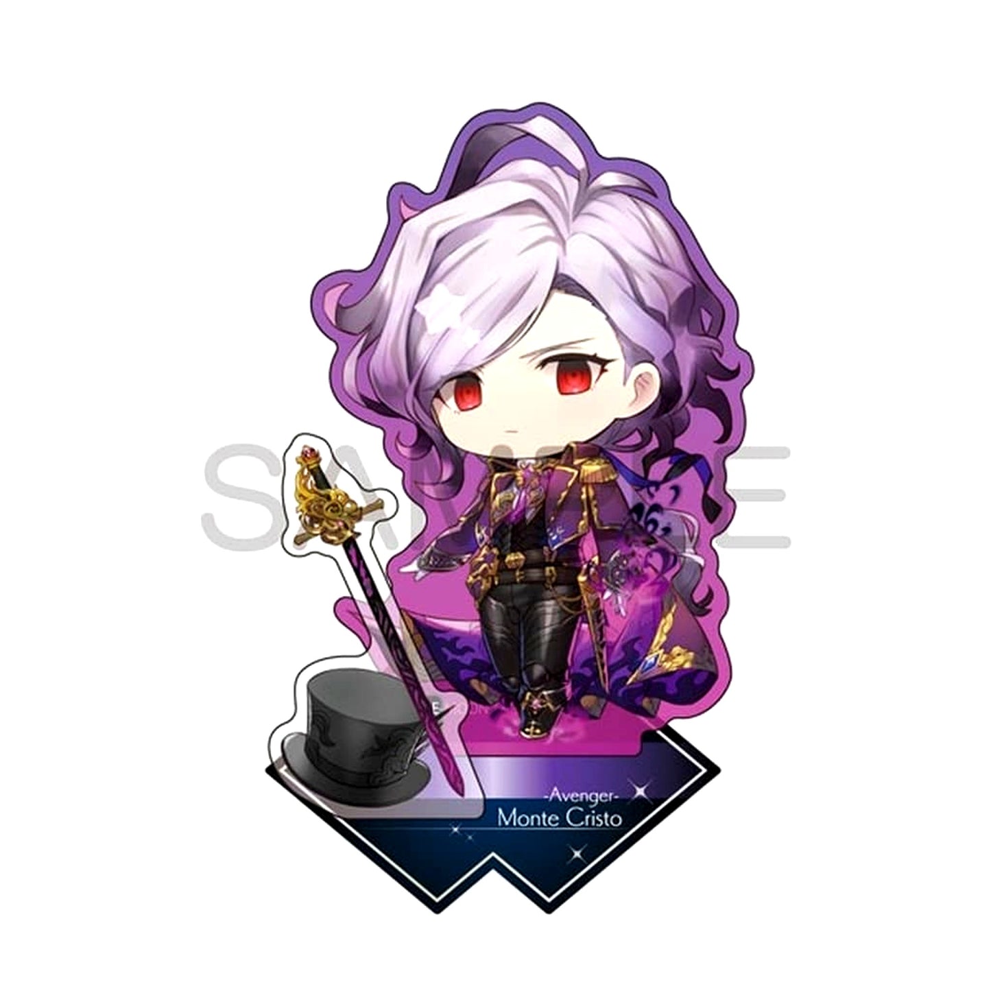 Fate/Grand Order Edmond Dantes Avenger Charatoria Acrylic Stand [USED]