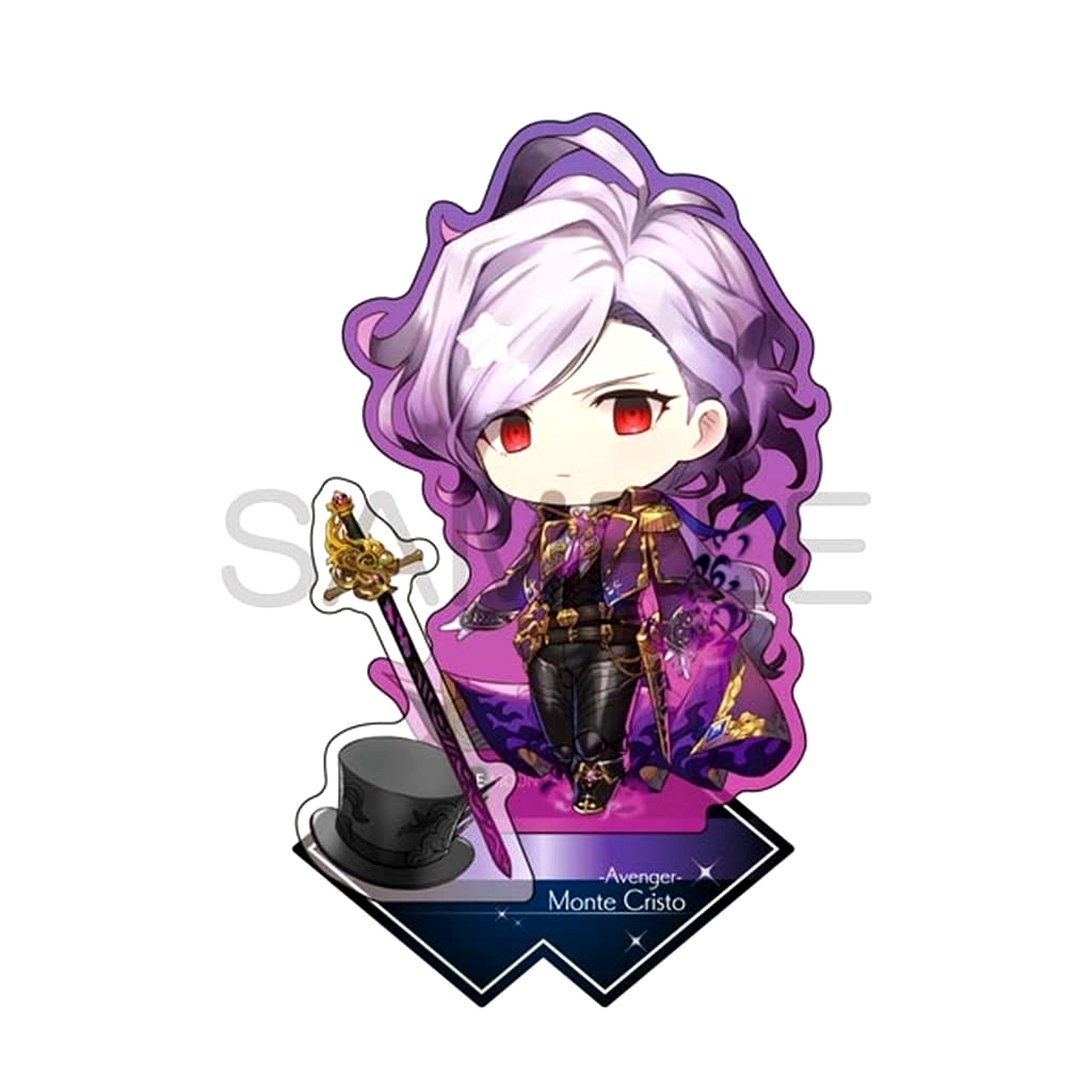 Fate/Grand Order Edmond Dantes Avenger Charatoria Acrylic Stand [USED]