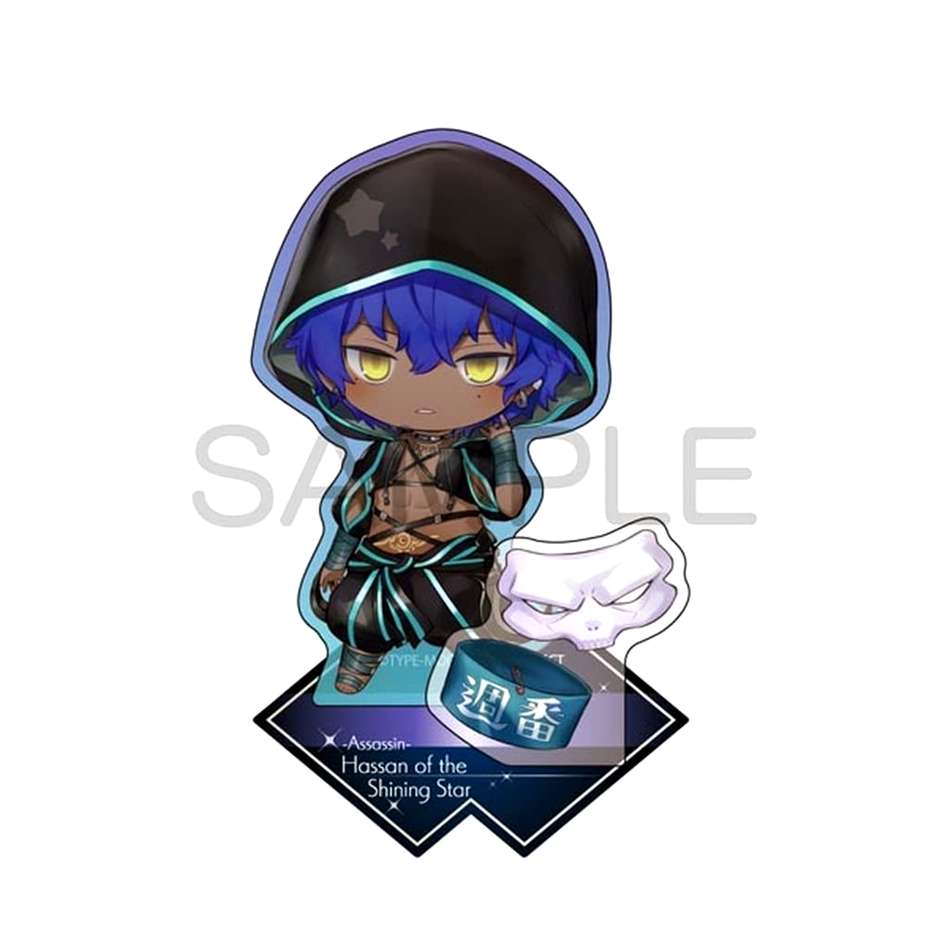 Fate/Grand Order Hassan of the Shining Star Assassin Charatoria Acrylic Stand [USED]