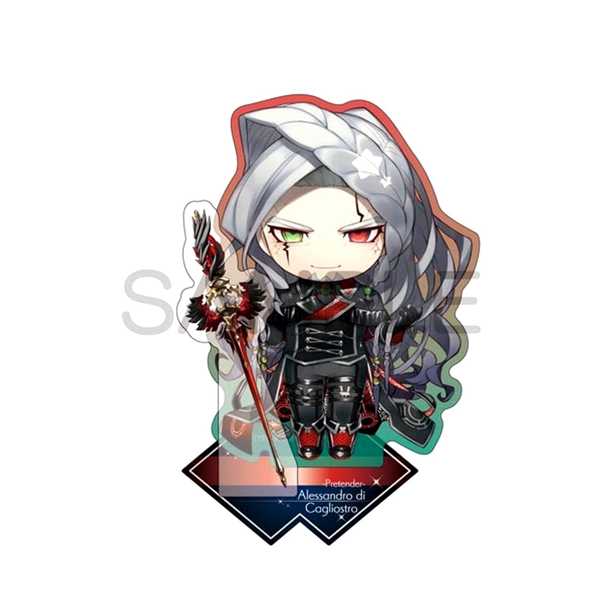 Fate/Grand Order Alessandro di Cagliostro Pretender Charatoria Acrylic Stand [USED]