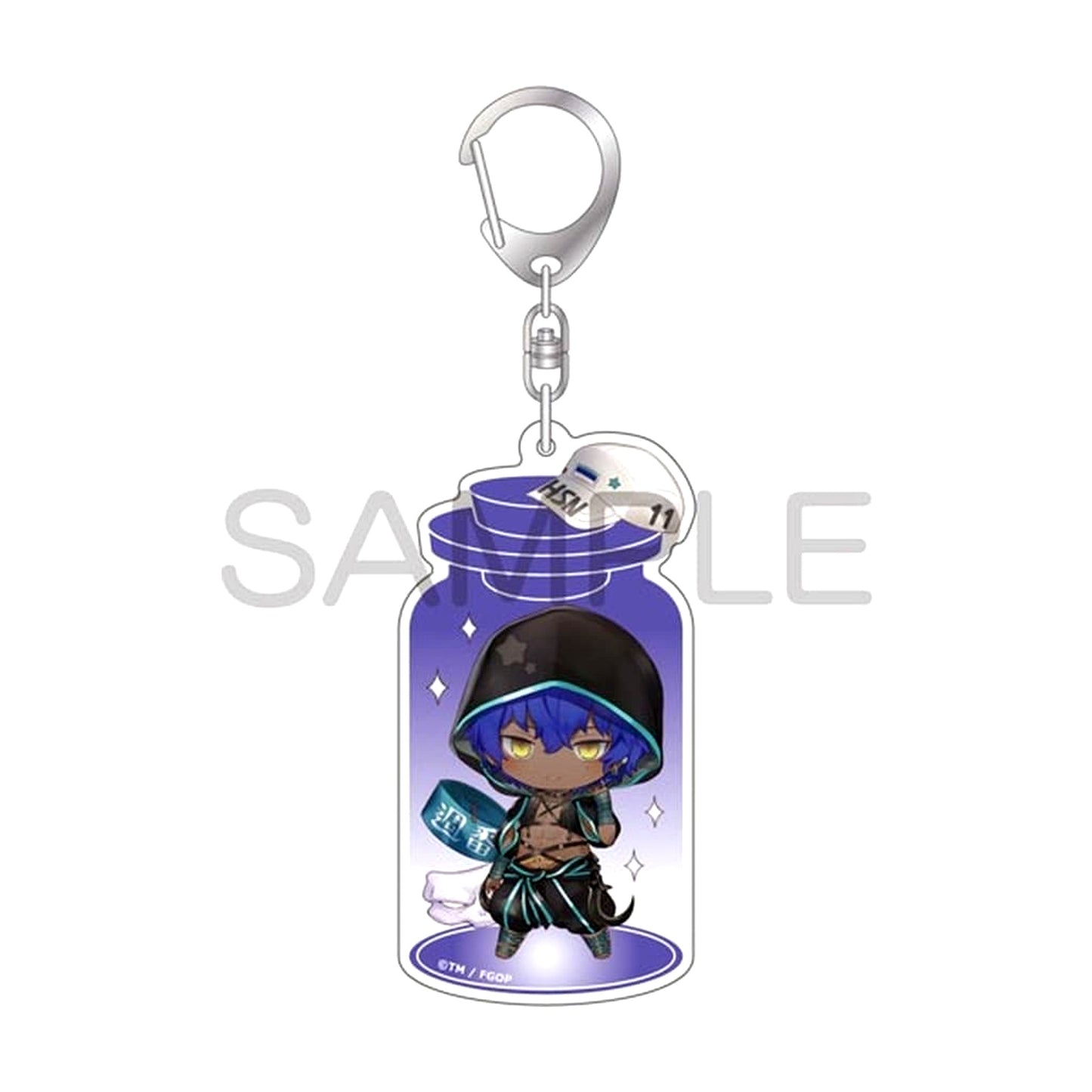 Fate/Grand Order Assassin Hassan of the Shining Star CharaToria Acrylic Keychain [USED]