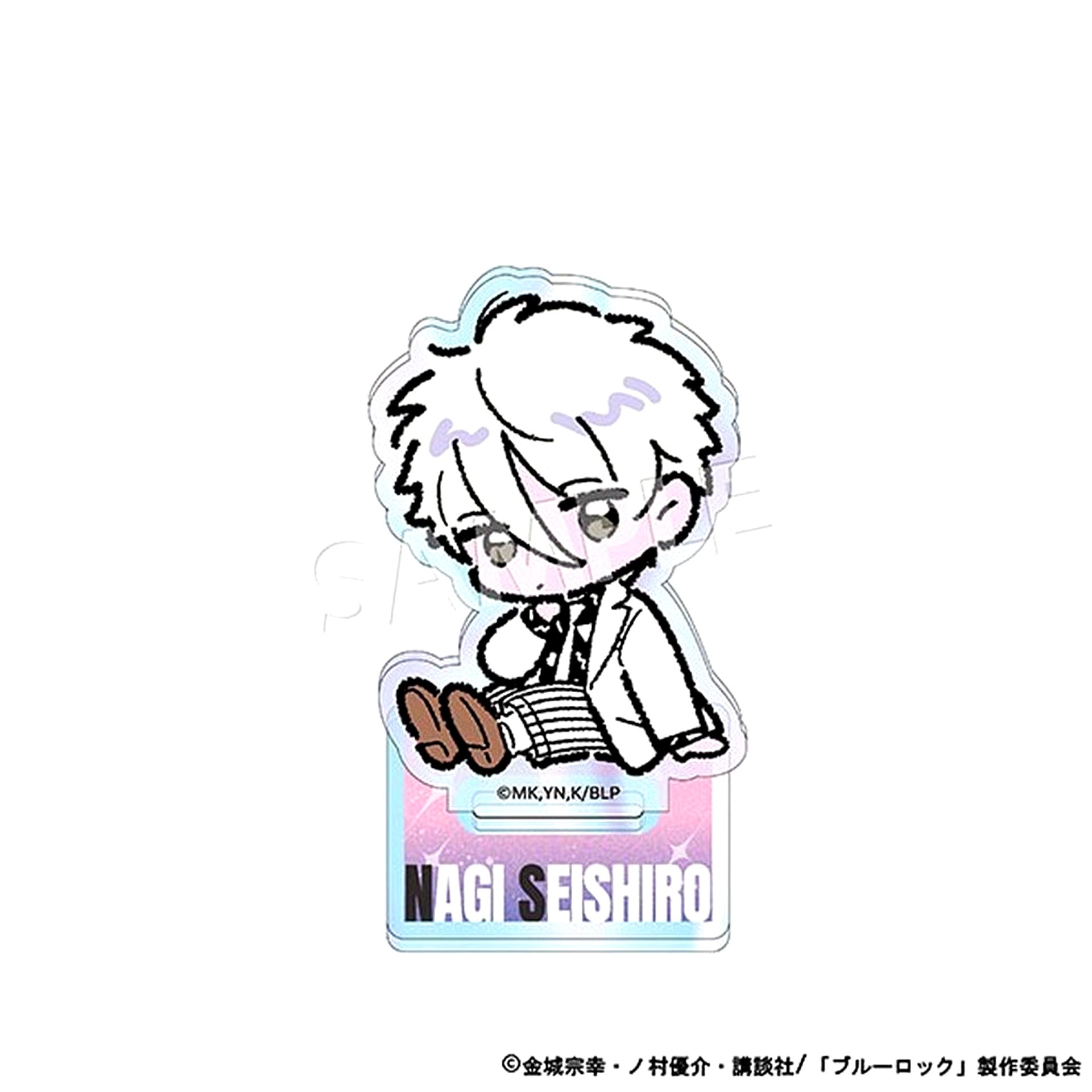 Seishiro Nagi The Bubble Generation Aurora Acrylic Stand Blue Lock [USED]
