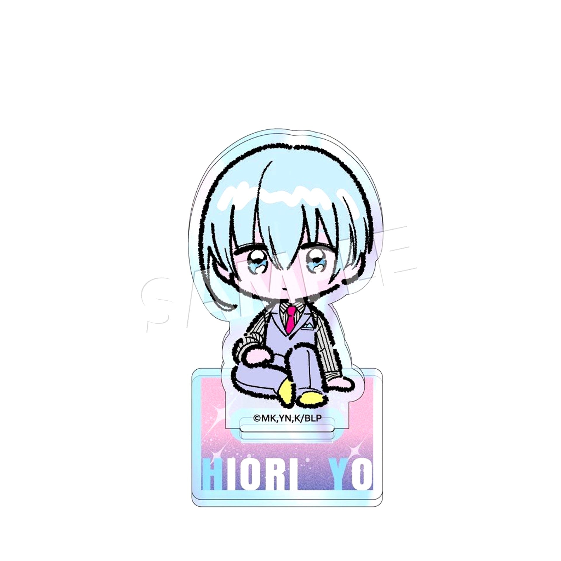 Yo Hiori The Bubble Generation Aurora Acrylic Stand Blue Lock [USED]