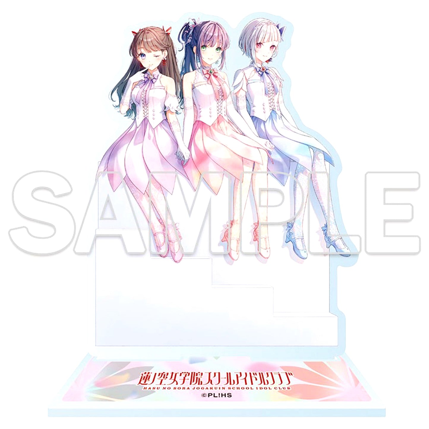 Kozue & Tsuzuri & Megumi Acrylic Figure Love Live! Hasunosora Girls' High School Idol Club [USED]