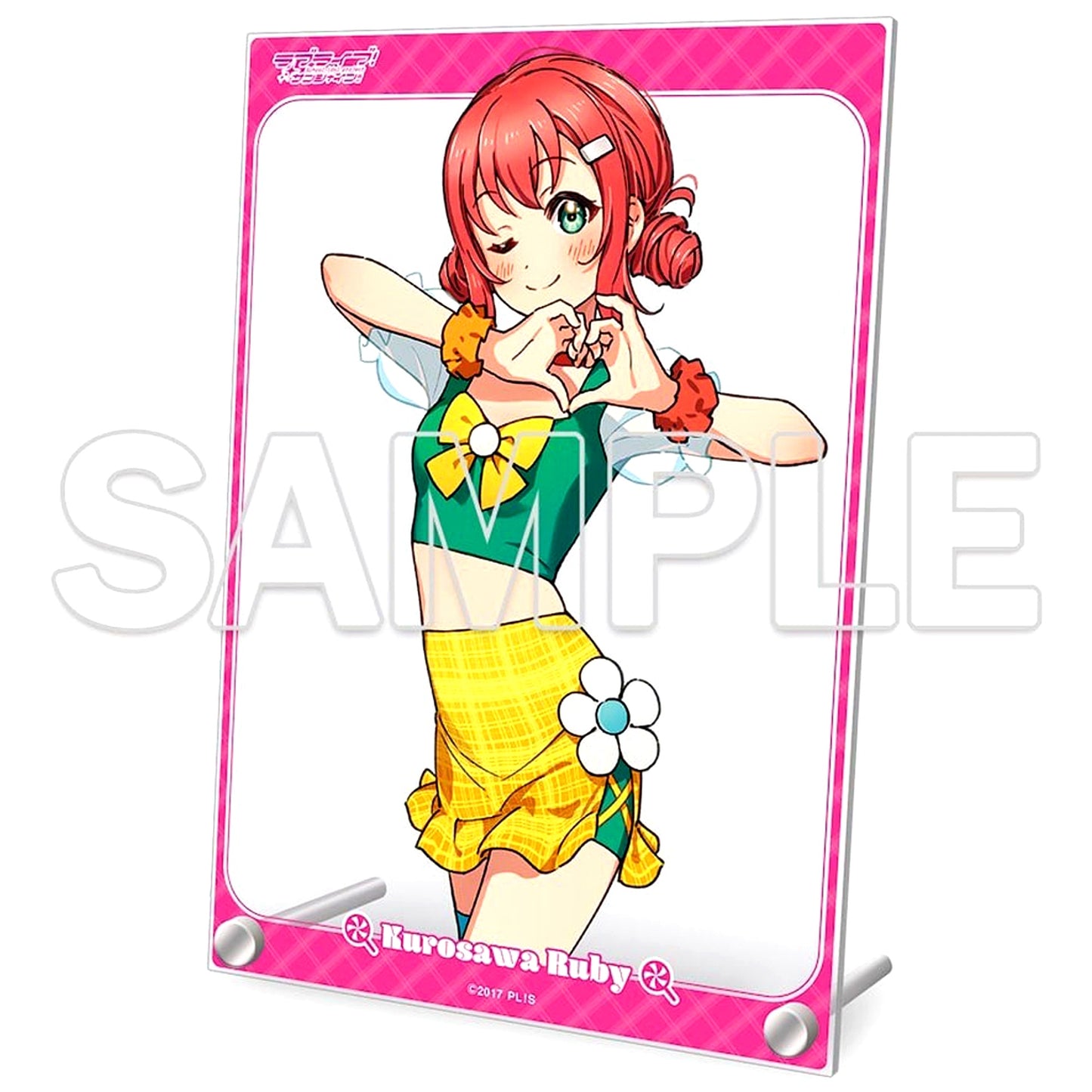 Ruby Kurosawa Aqours A5 Acrylic Panel Love Live! Sunshine!! [USED]