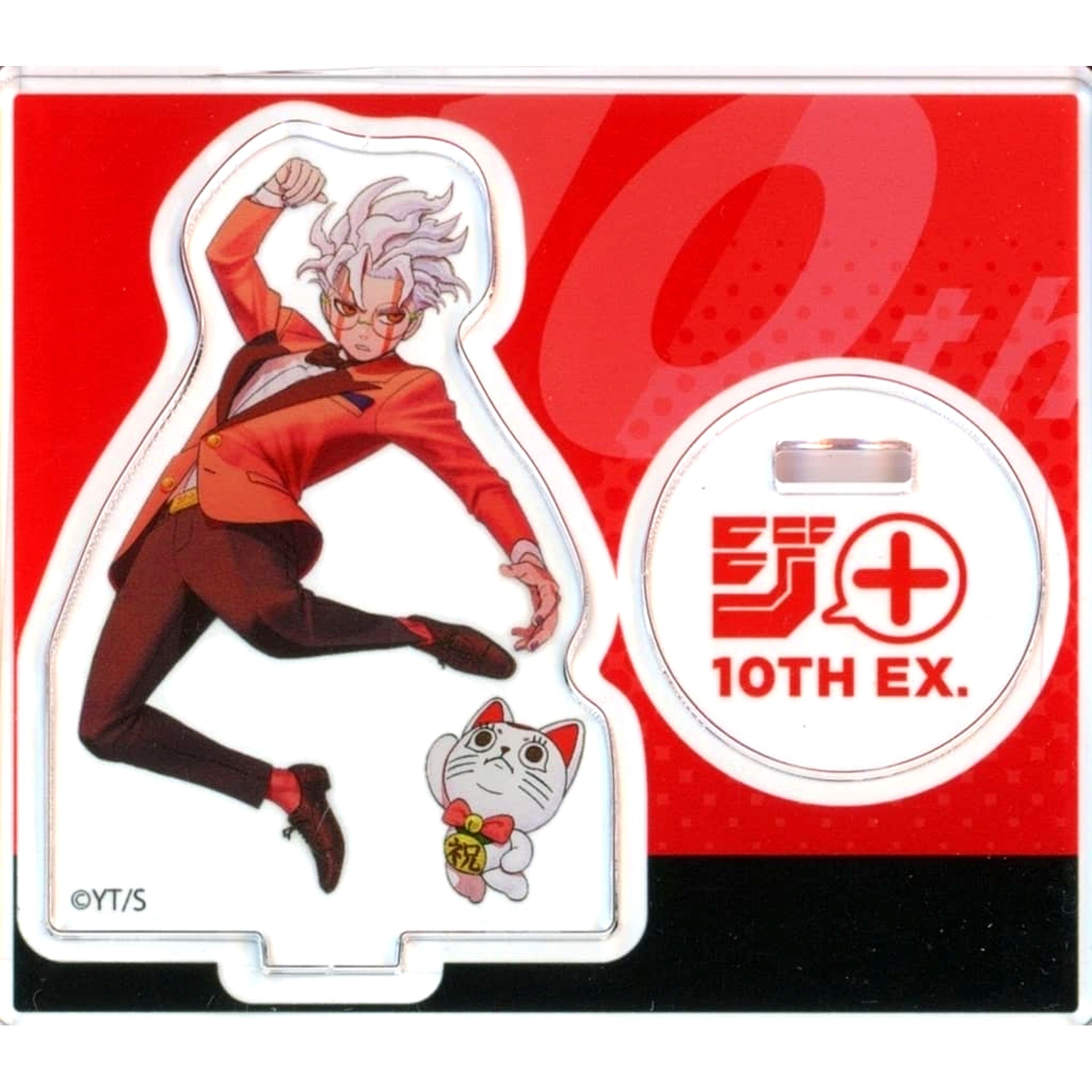 Dandadan Ken Takakura Okarun and Turbo Granny Acrylic Figure Collection Shonen Jump Plus Exhibition JUMP PLUS 10TH ANNIVERSARY [USED]