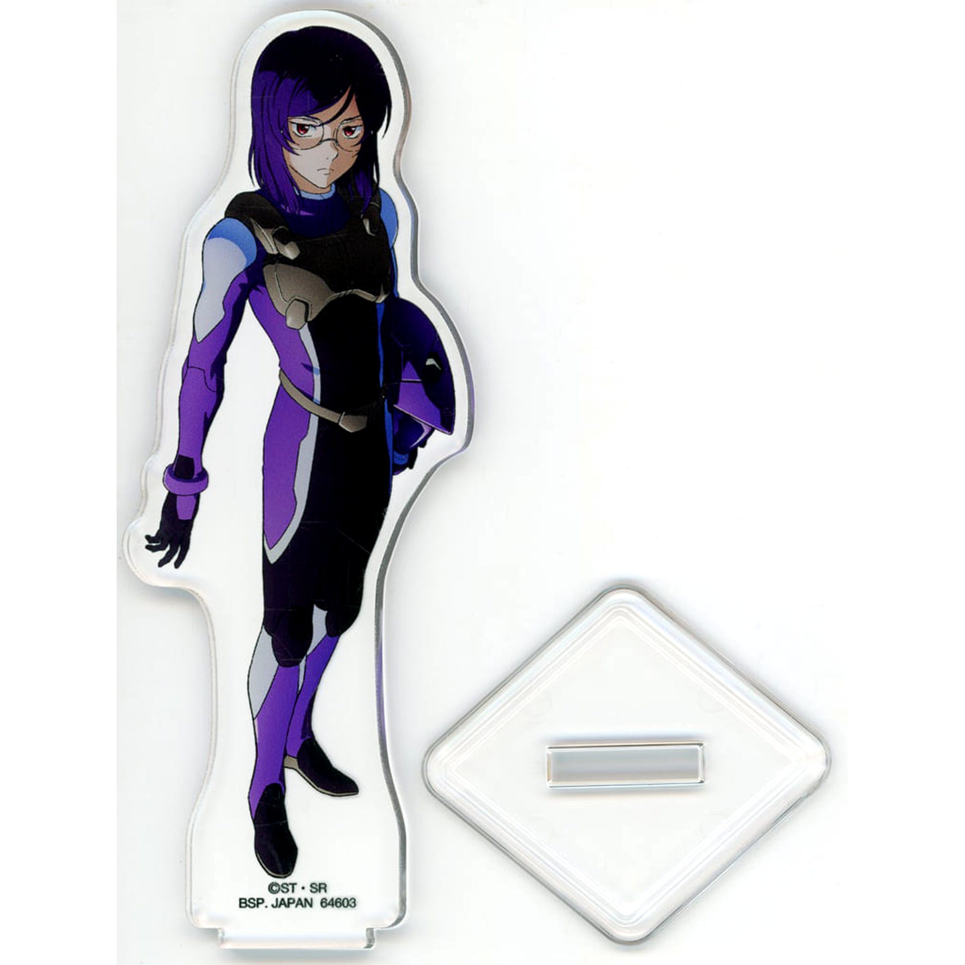 Mobile Suit Gundam 00 Tieria Erde Pilot Suit Ichiban Kuji Gundam Meisters Acrylic Stand Prize G Acrylic Stands [USED]