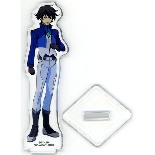 Mobile Suit Gundam 00 Setsuna F. Seiei Uniform Ichiban Kuji Gundam Meisters Acrylic Stand Prize G [USED]