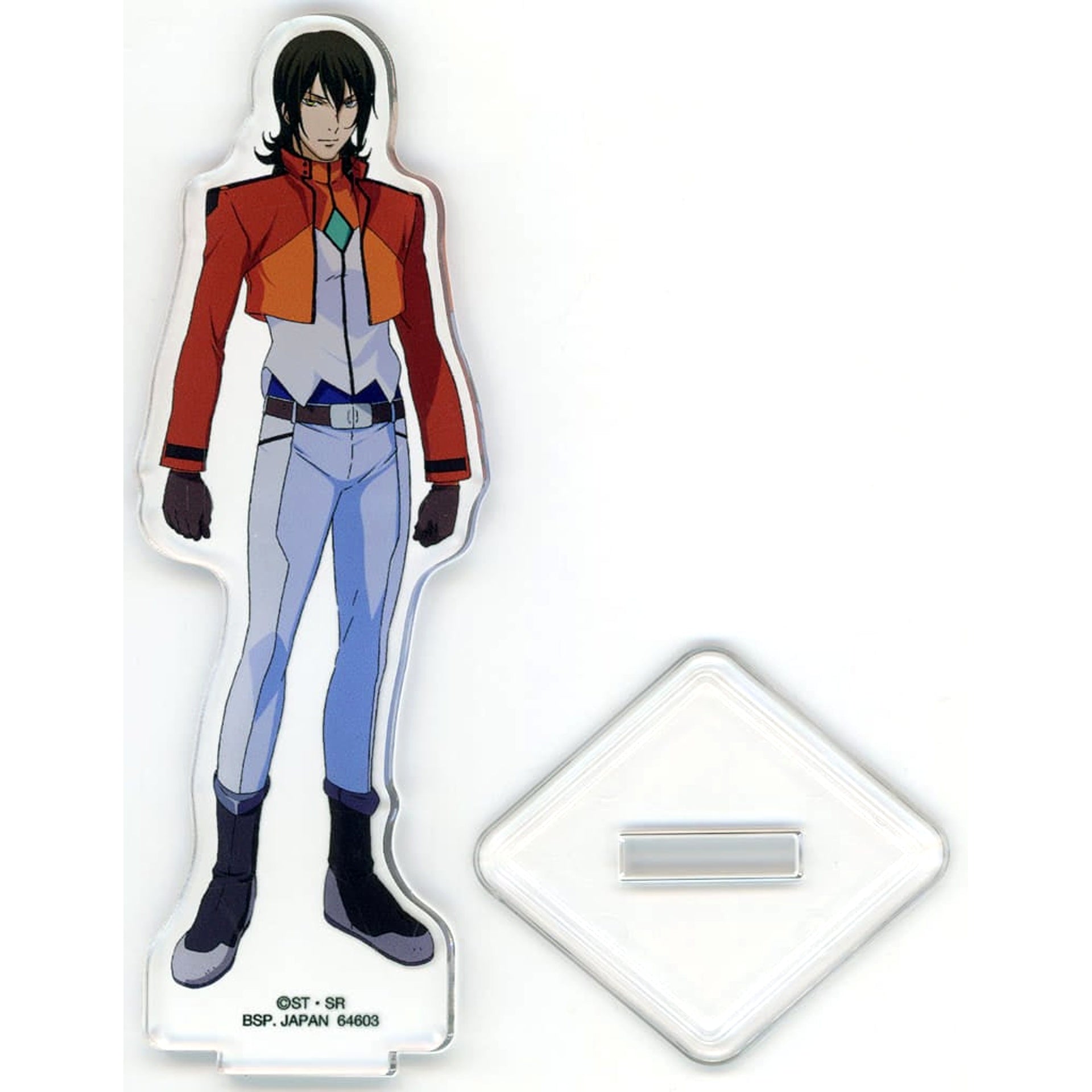 Mobile Suit Gundam 00 Allelujah Haptism Uniform Ichiban Kuji Gundam Meisters Acrylic Stand Prize G [USED]