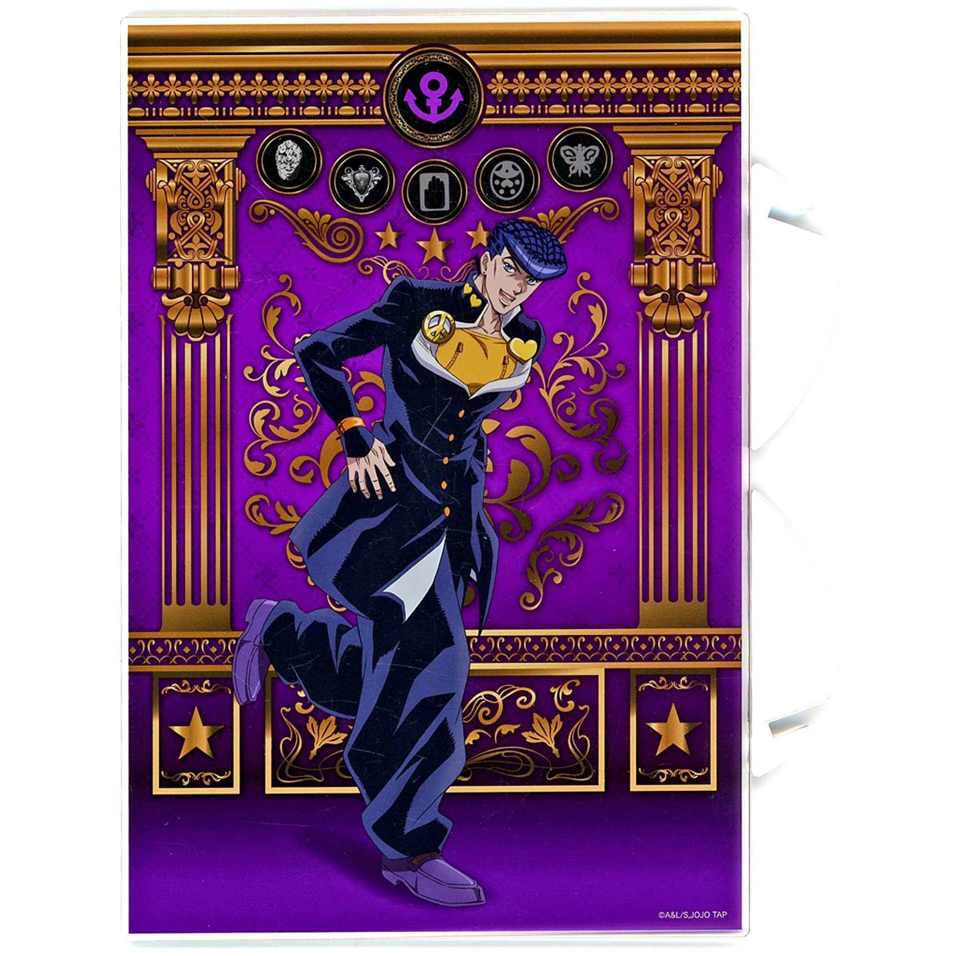 Josuke Higashikata A Prize Acrylic Board JoJo's Bizarre Adventure JOJO WORLD 3 Minigame Joestar Family Dinner Table Manners Roulette [USED]