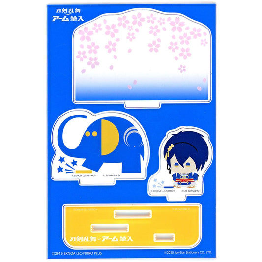 Mikazuki Munechika Touken Ranbu ONLINE x Arm Pen Case Acrylic Stand [USED]